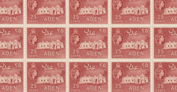 Aden 1953-63 Definitives in Detail