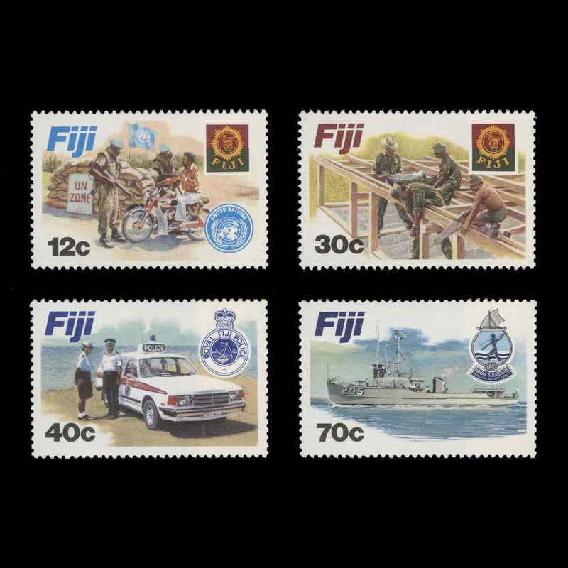 Fiji 1982 (MNH) Disciplined Forces set