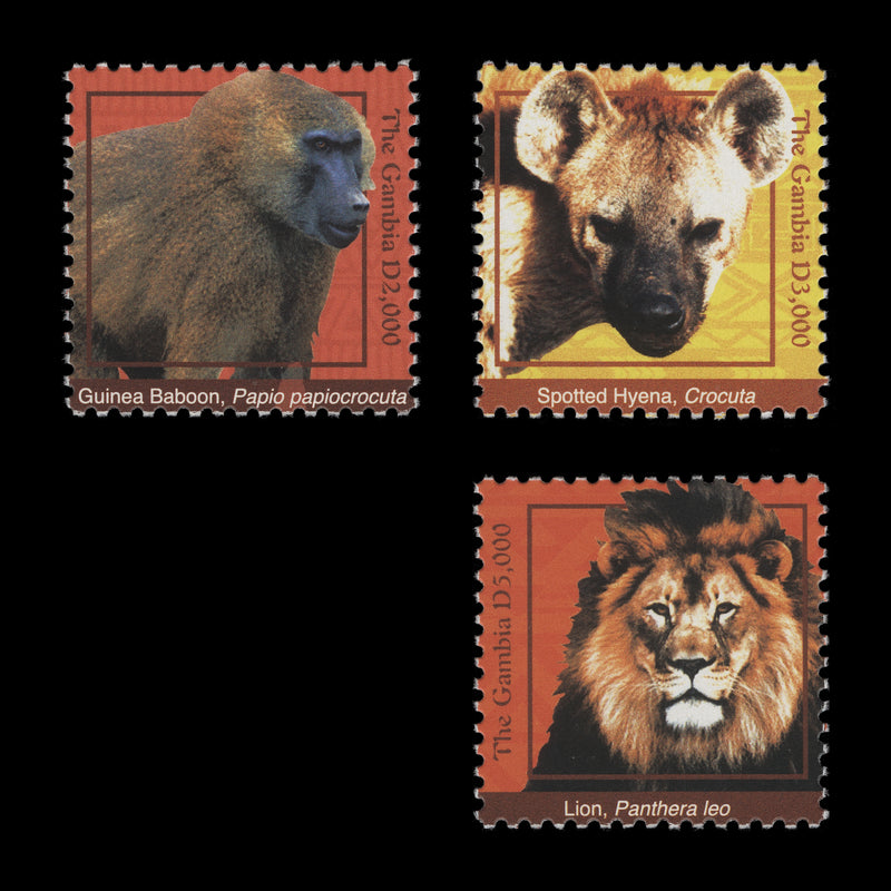Gambia 2017 (MNH) Wildlife high value definitives
