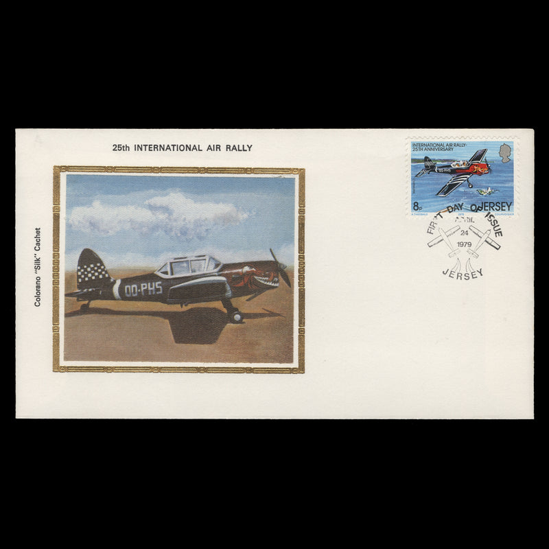 Jersey 1979 Air Rally Anniversary first day cover