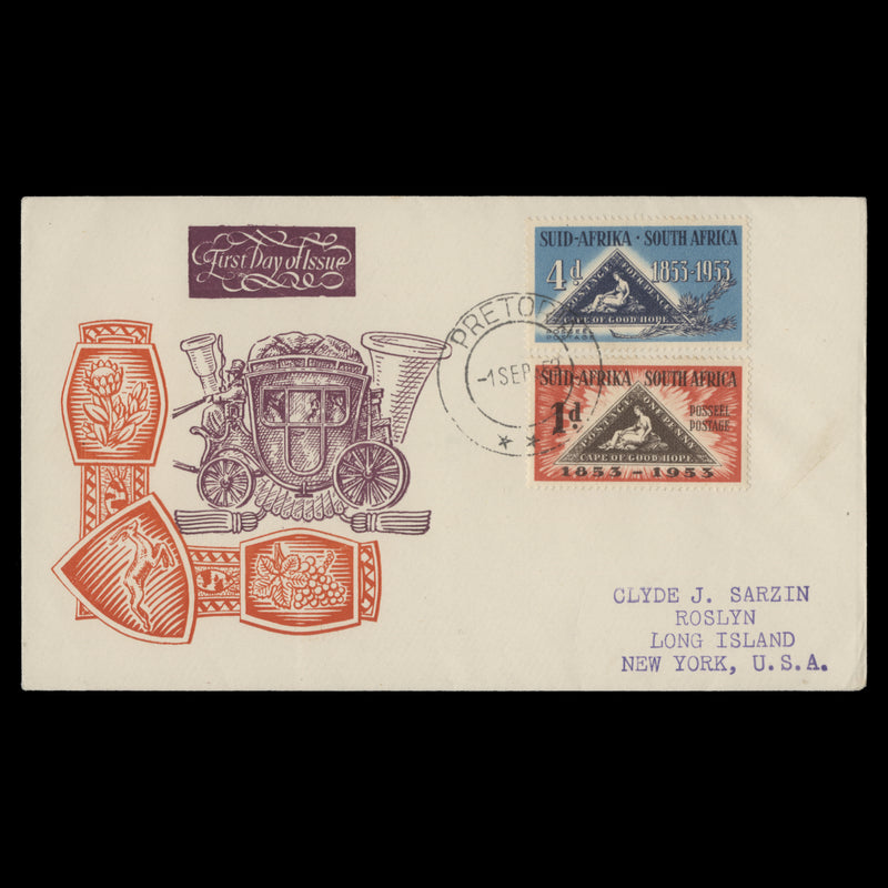 South Africa 1953 Stamp Centenary, PRETORIA