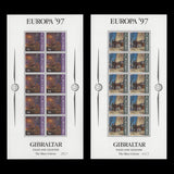 Gibraltar 1997 (MNH) Mary Celeste sheetlets