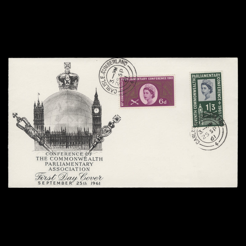 Great Britain 1961 Parliamentary Conference first day cover, CARLISLE