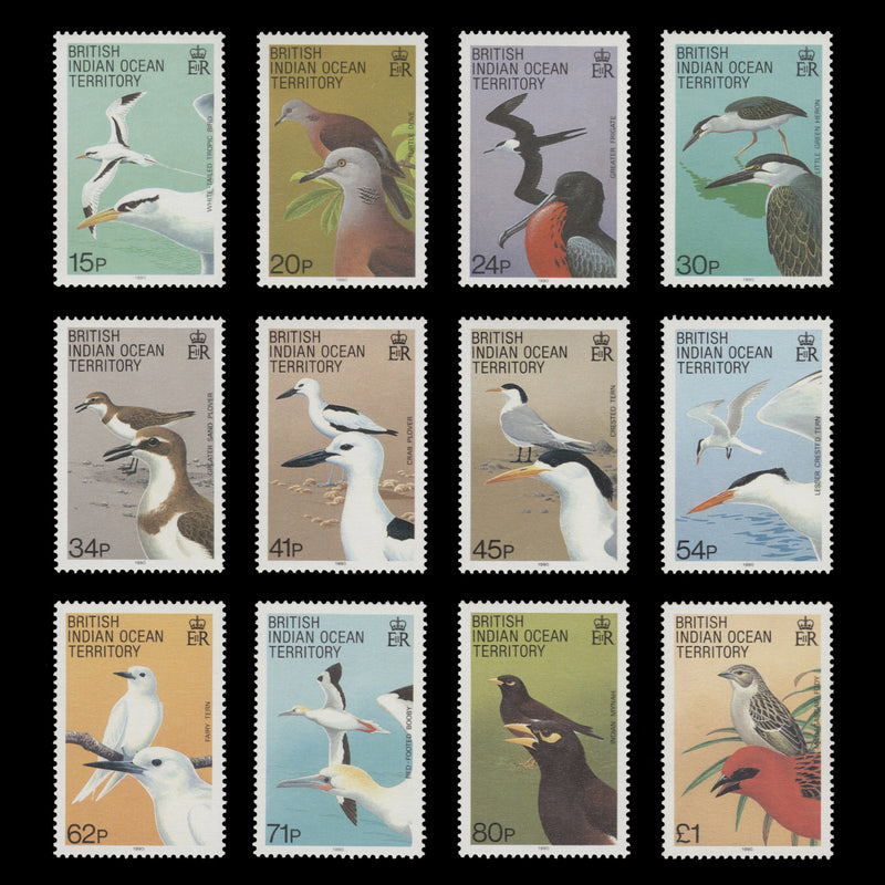 British Indian Ocean Territory 1990 (MNH) Birds Definitives