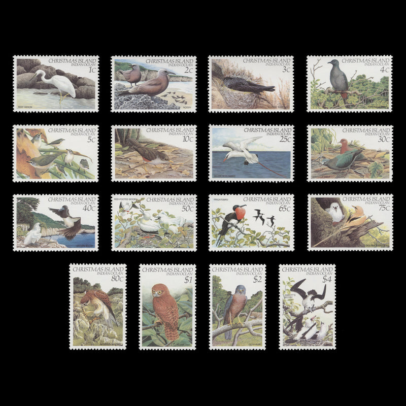Christmas Island 1982 (MNH) Birds Definitives