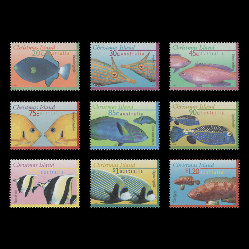 Christmas Island 1995 (MNH) Marine Life Definitives