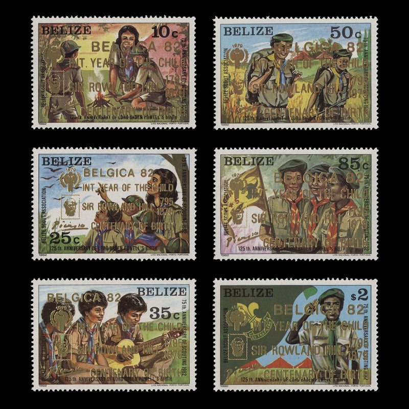 Belize 1982 (MNH) Stamp Exhibition, Brussels