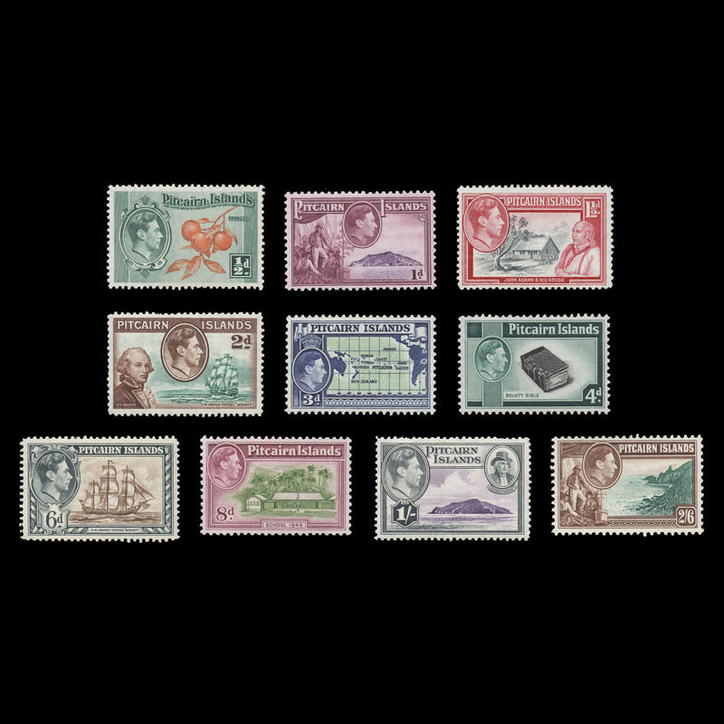 Pitcairn Islands 1940 (MLH) Definitives