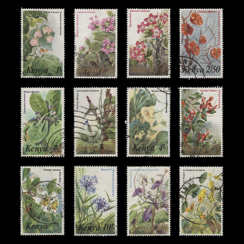 Kenya 1983 (Used) Flowers Definitives