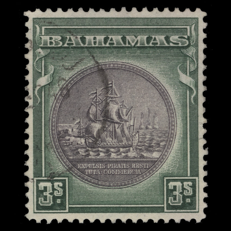 Bahamas 1931 (Used) 3s Tercentenary of Colony