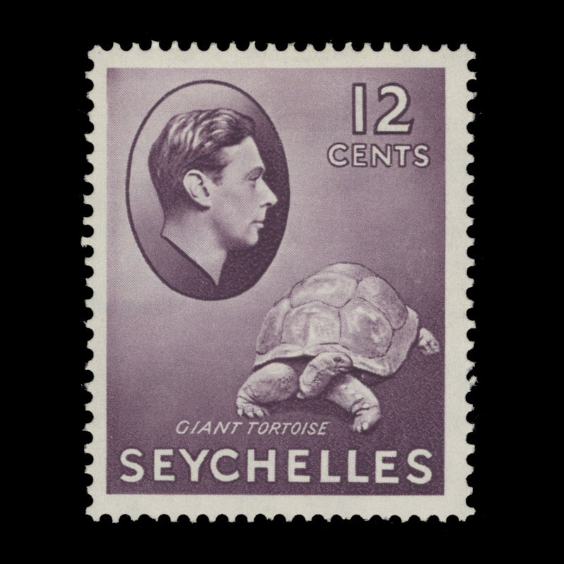 Seychelles 1938 (MLH) 12c Giant Tortoise