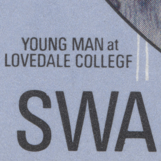 Swaziland 1974 (Variety) 3c King Sobhuza II's Birthday pair with 'F' for 'E' flaw