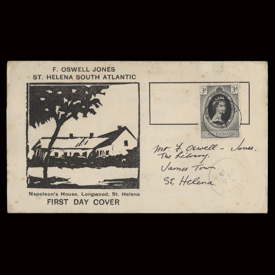 Ascension 1953 (FDC) 3d Coronation