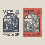Antigua 1970 Christmas imperforate proof sheet of 100 stamps