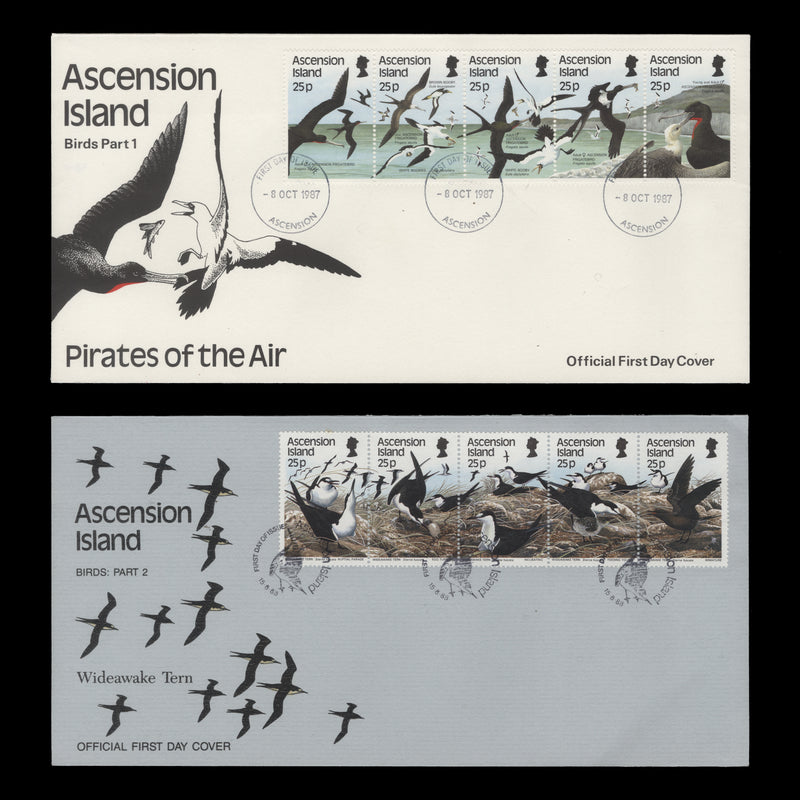 Ascension 1987-88 Birds first day covers