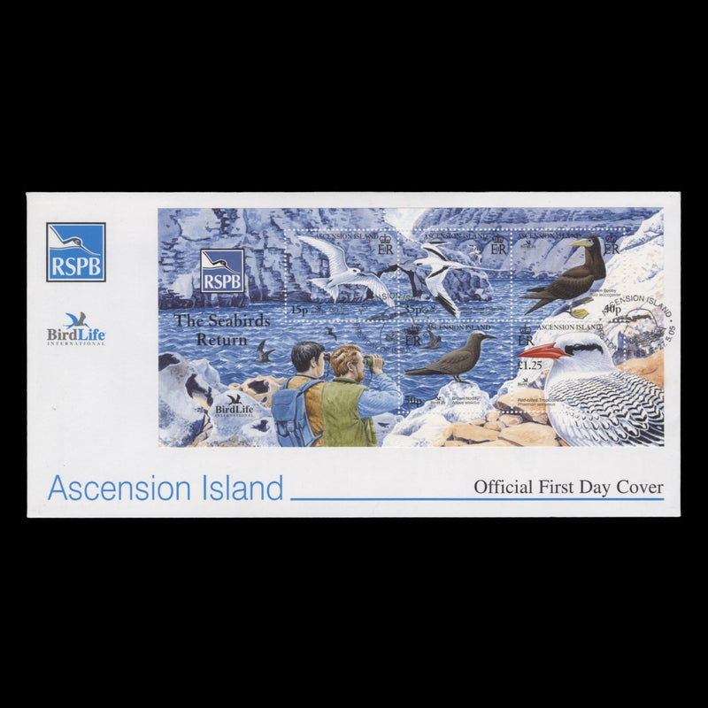 Ascension 2005 Seabirds first day cover