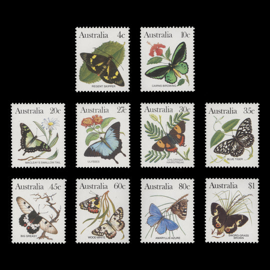 Australia 1983 (MNH) Butterflies definitives