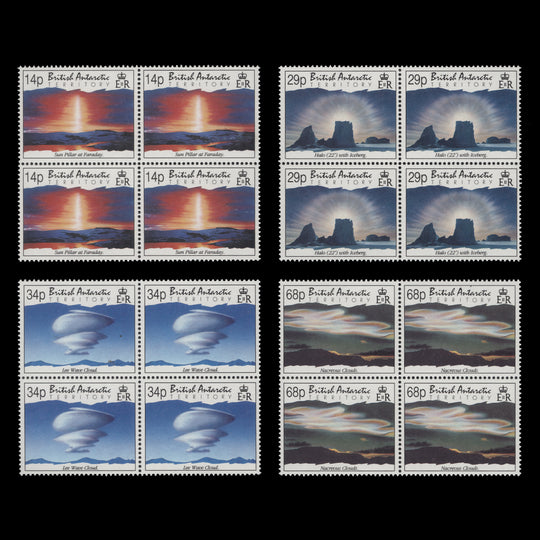 BAT 1992 (MNH) Atmospheric Phenomena blocks