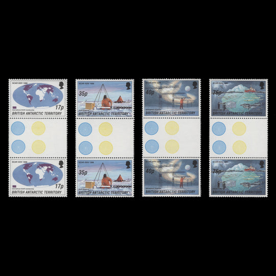 BAT 1996 (MNH) SCAR Meeting gutter pairs