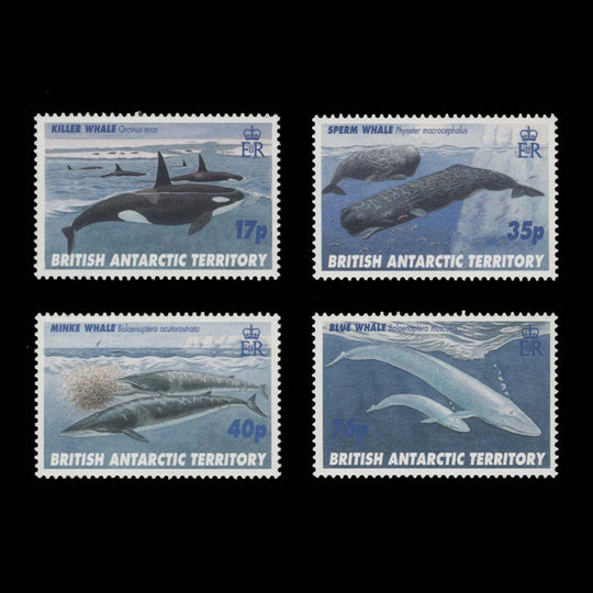 BAT 1996 (MNH) Whales set