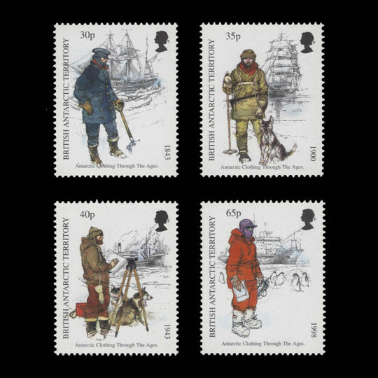 BAT 1998 (MNH) Antarctic Clothing set