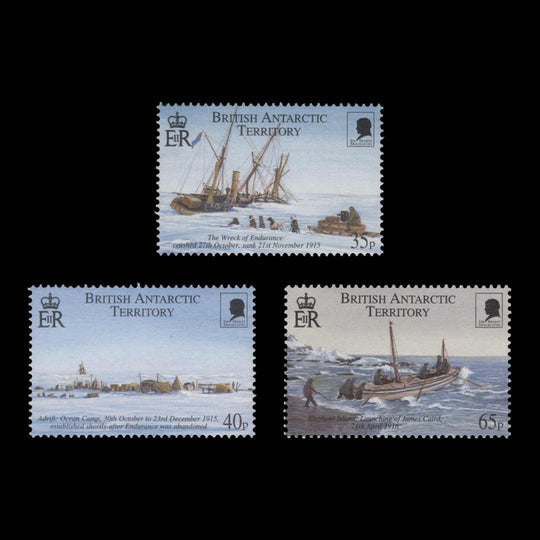 BAT 2000 (MNH) Shackleton's Trans-Antarctic Expedition set