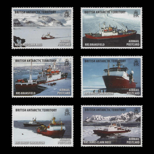 BAT 2011 (MNH) Research Ships traffic set
