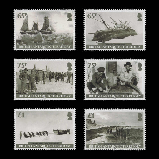 BAT 2014 (MNH) Trans-Antarctic Expedition Centenary set