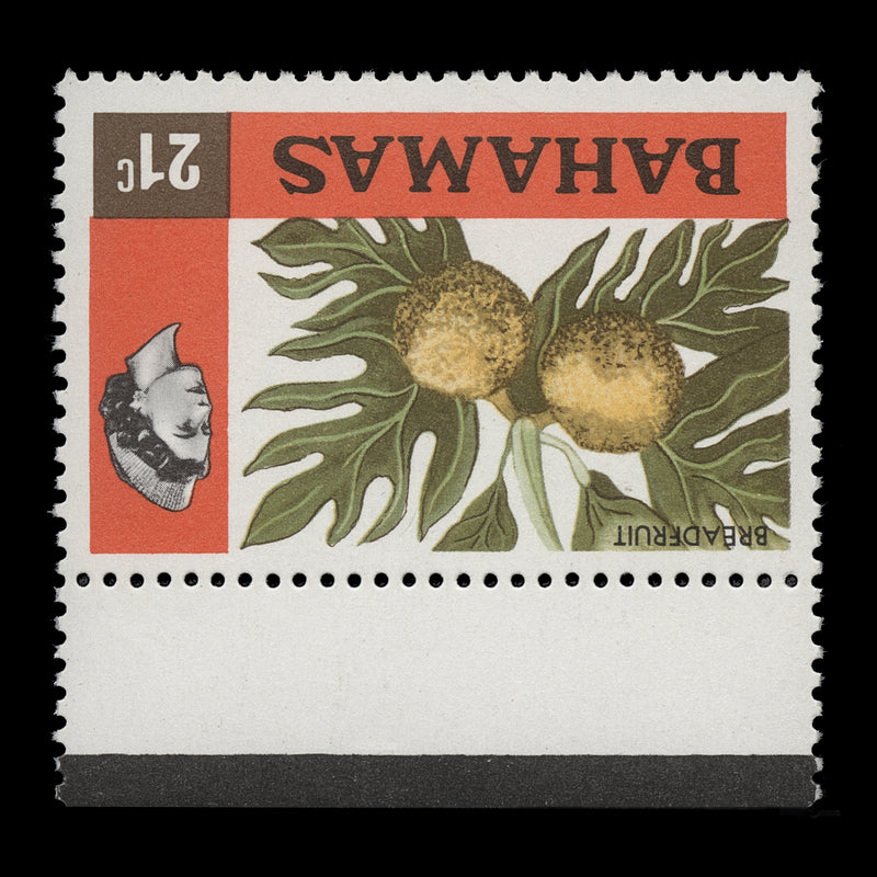 Bahamas 1979 (Variety) 21c Breadfruit with inverted watermark