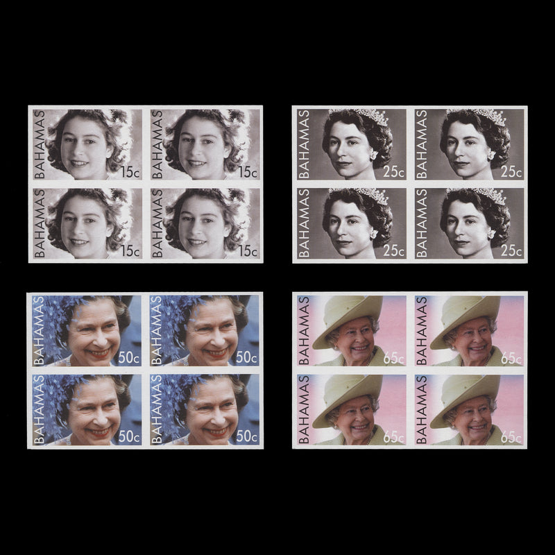 Bahamas 2006 Queen Elizabeth II's Birthday imperf proof blocks