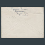 Bermuda 1953 Royal Visit first day cover signed by Bernard Brown