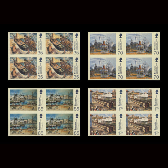 Bermuda 2001 Charles Lloyd Tucker Paintings imperf proof blocks