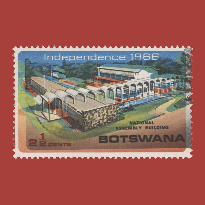 Botswana 1966 (Variety) 2½c Independence with black shift