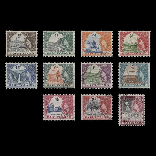 Basutoland 1954 (Used) Definitives
