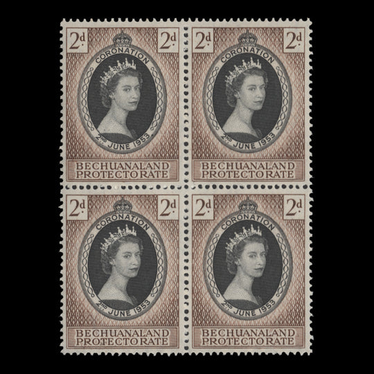 Bechuanaland 1953 (MNH) 2d Coronation block