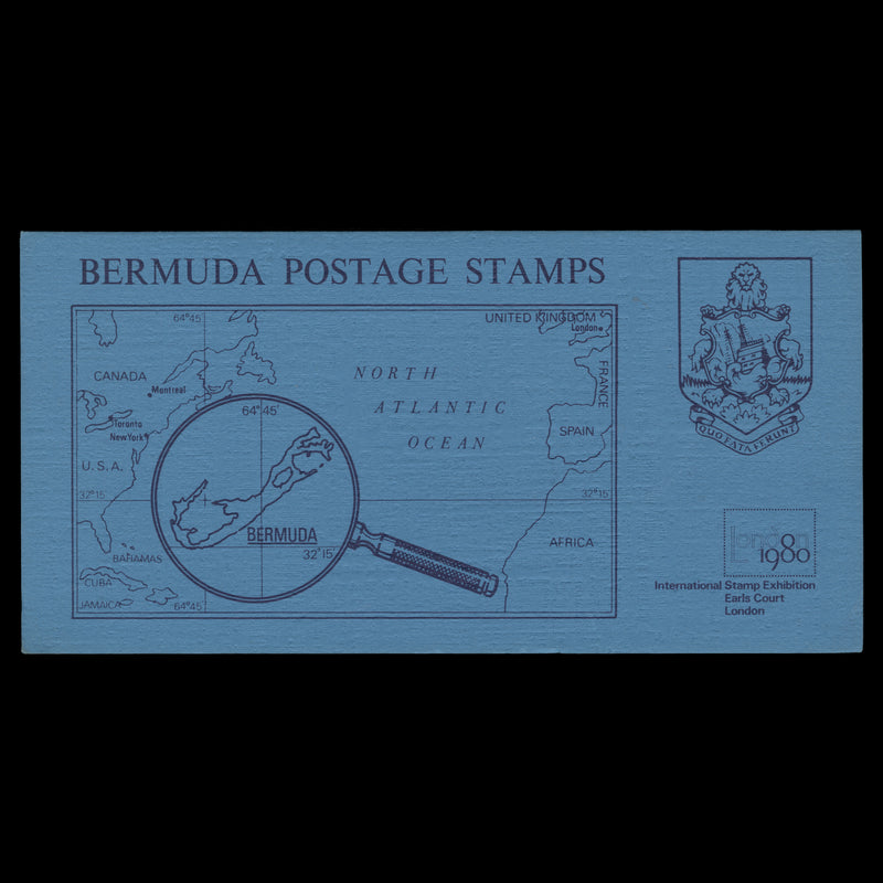 Bermuda 1980 Postage Stamps presentation folder