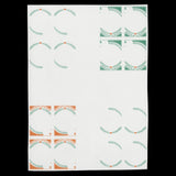 Biafra 1969 Independence Anniversary imperf cross-gutter progressive proof blocks