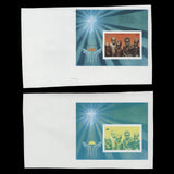 Biafra 1969 Independence Anniversary uncut miniature sheet separation proofs