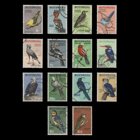 Botswana 1967 (Used) Birds Definitives