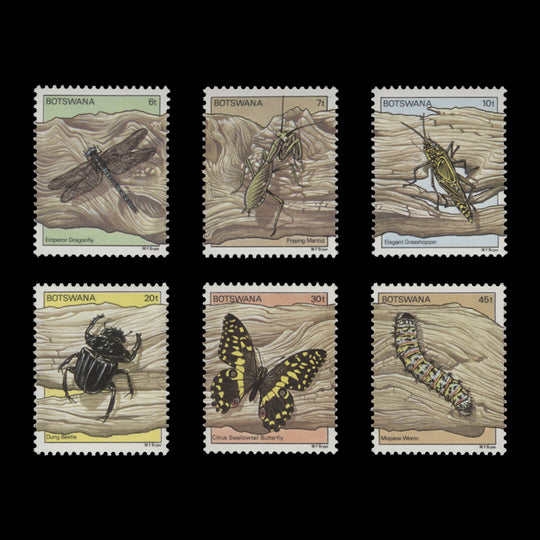 Botswana 1981 (MNH) Insects set