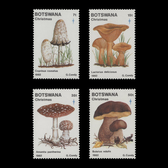 Botswana 1982 (MNH) Fungi/Christmas set