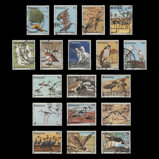 Botswana 1982 (Used) Birds definitives