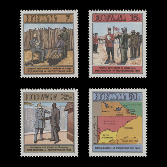 Botswana 1985 (MNH) Protectorate Centenary set