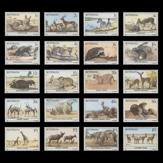 Botswana 1987 (MNH) Wildlife definitives