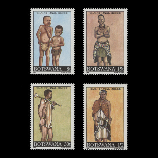 Botswana 1990 (MNH) Traditional Dress set