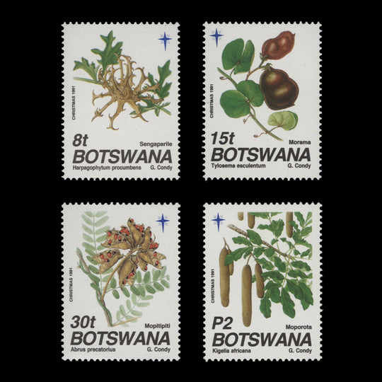 Botswana 1991 (MNH) Christmas/Seed Pods set