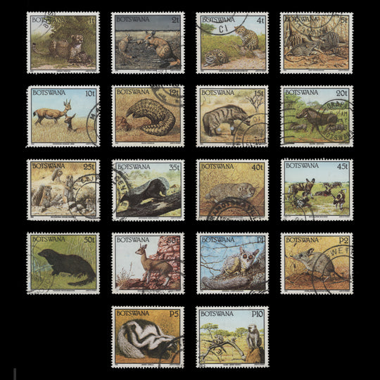 Botswana 1992 (Used) Wildlife definitives