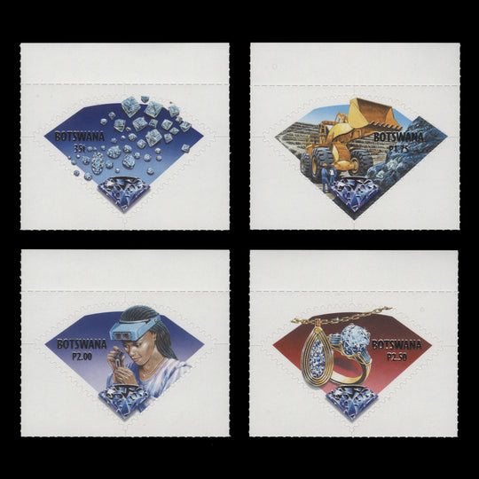 Botswana 2001 (MNH) Diamonds set