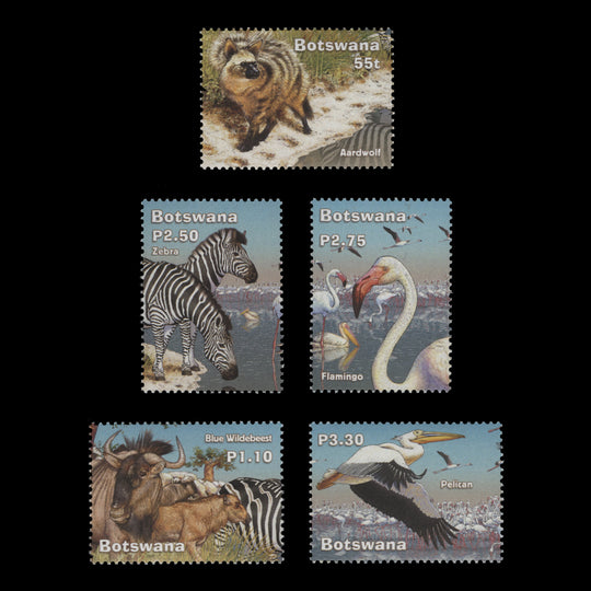 Botswana 2002 (MNH) Makgadikgadi Pans/Wetlands set