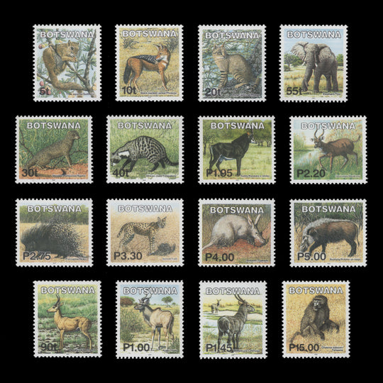 Botswana 2002 (MNH) Wildlife definitives